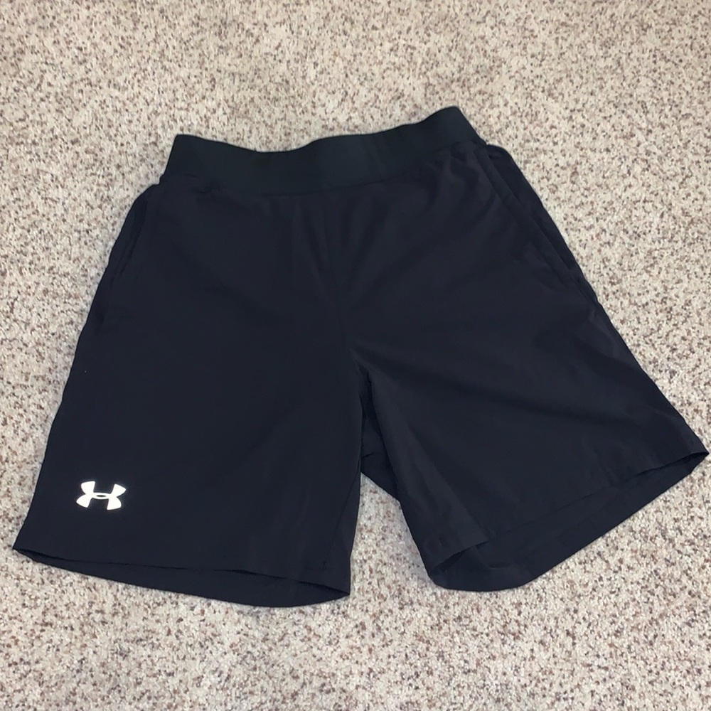 Under Armour Lined Running Shorts Size Medium